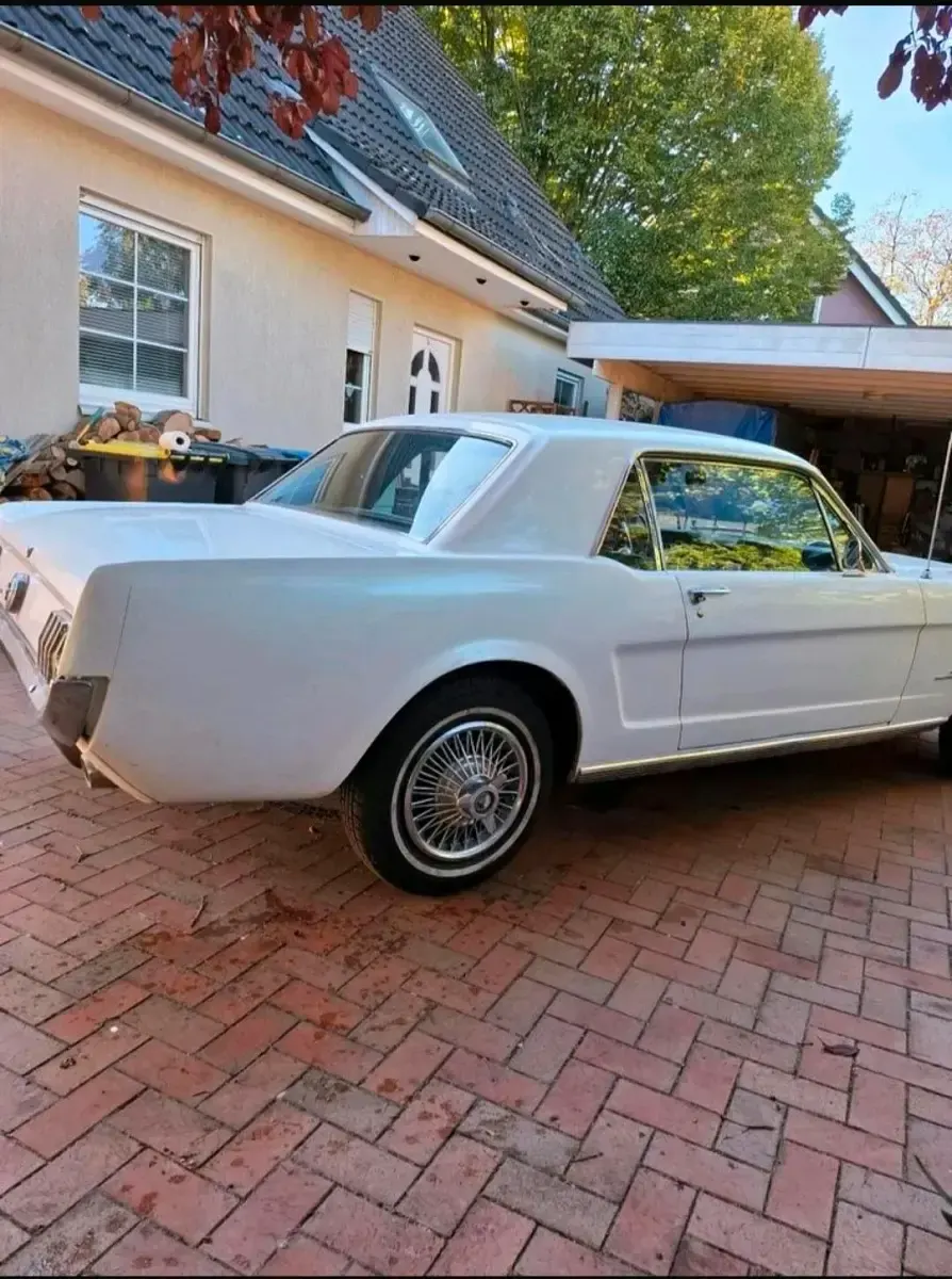 Gebraucht Ford V8 220 PS (161 kW) 1966 Weiß Coupé