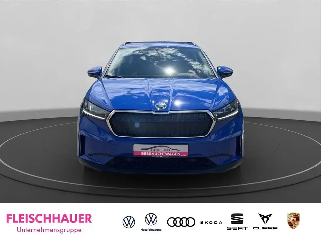 Gebraucht Skoda Enyaq iV Loft 150 kW (204 PS) 2023 Blau SUV