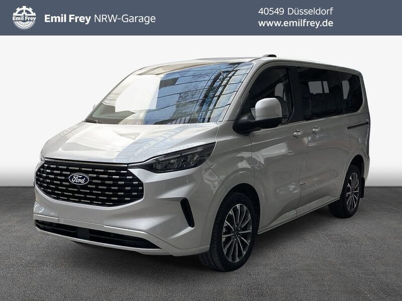Moondust silver metallic Neu 2025 Ford Tourneo Custom Titanium Van / Kleinbus | 58.450 € (Etwas zu teuer) - Bild 1/3