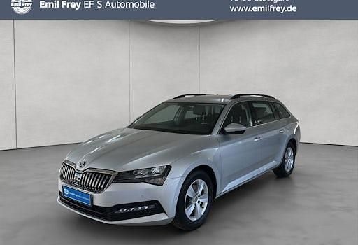 Gebraucht Skoda Superb Ambition 150 PS (110 kW) 2022 Brilliant silver metallic Kombi