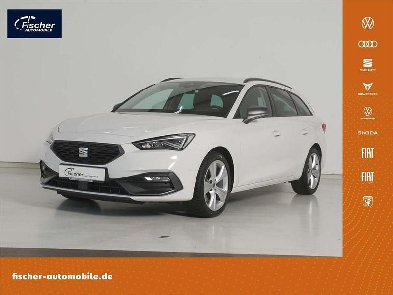 Weiss Gebraucht 2022 Seat Leon FR Kombi | 22.480 € (Fairer Preis) - Bild 1/4
