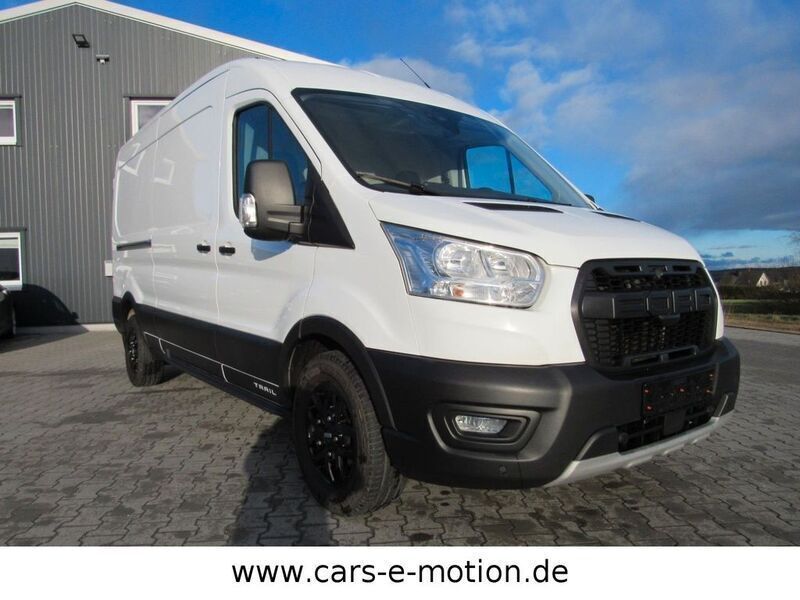 Gebraucht Ford Transit 170 PS (125 kW) 2021 Weiß Van / Kleinbus