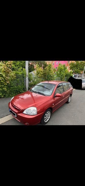 Second-hand Kia Rio 82 CP (60 kW) 2002 Roșu Berlinǎ