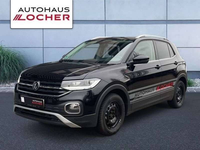 Schwarz Gebraucht 2024 VW T-Cross Style SUV | 23.990 € (Fairer Preis) - Bild 1/4
