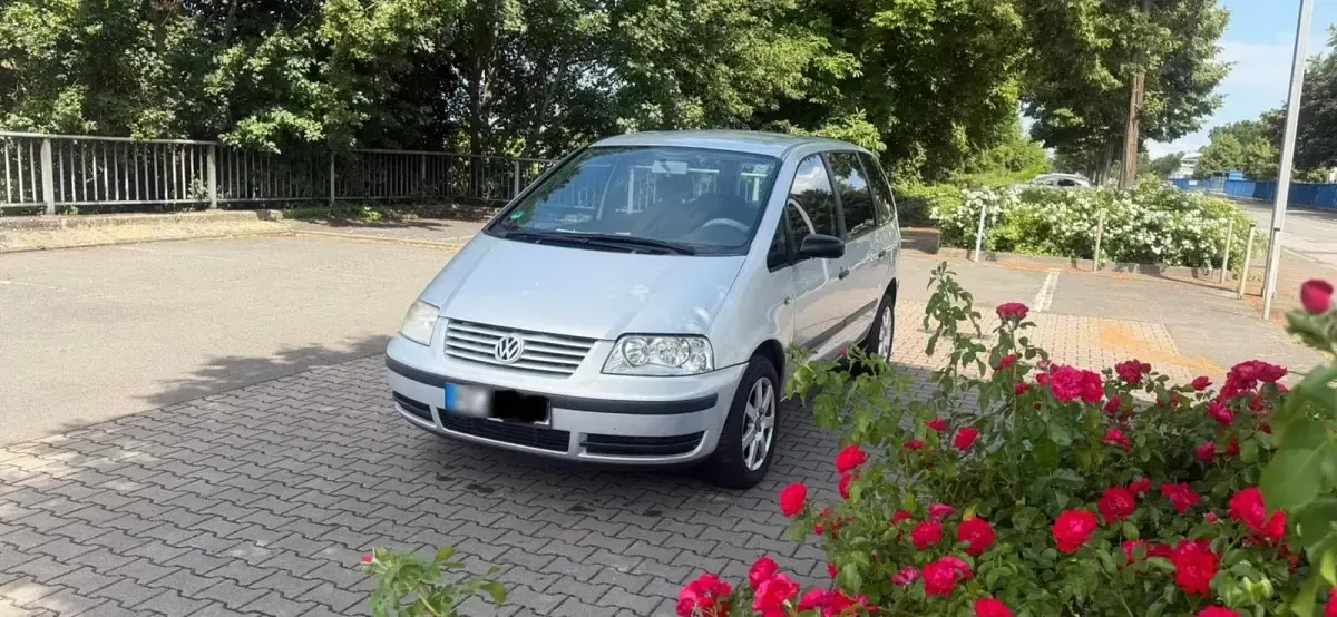 Gebraucht VW Sharan 115 PS (84 kW) 2003 Silber Van / Kleinbus