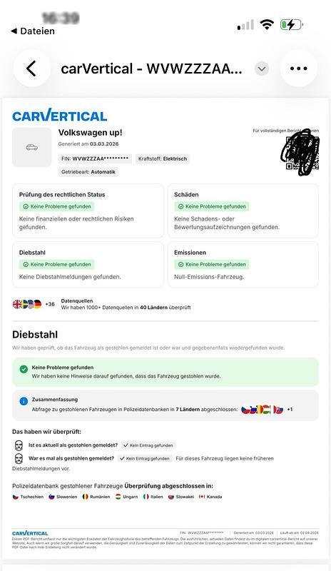 Gebraucht VW e-up! 61 kW (83 PS) 2022 Grau Kleinwagen