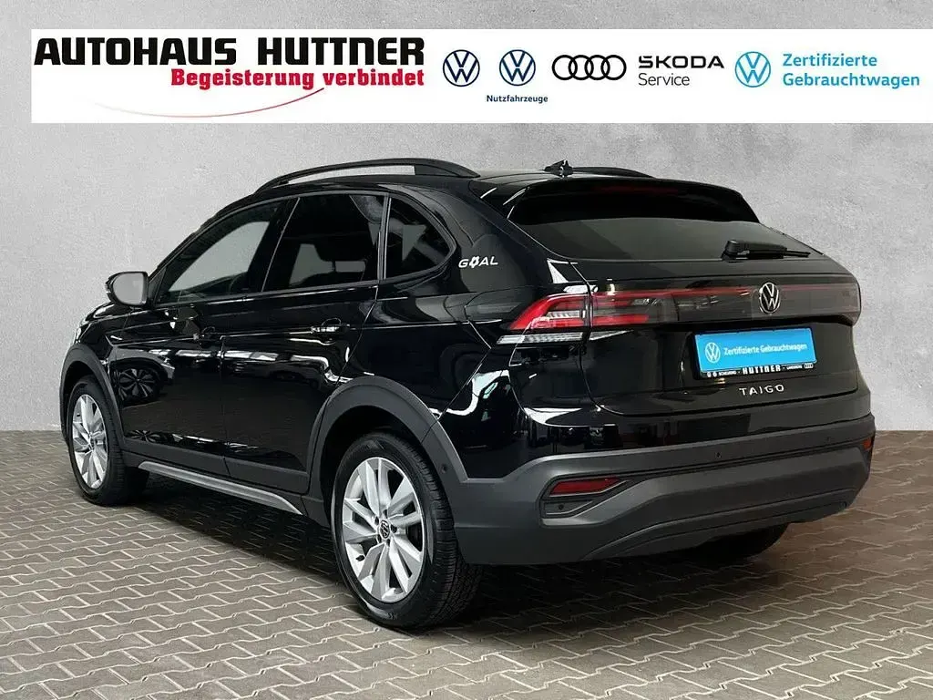 Gebraucht VW Taigo Goal 95 PS (69 kW) 2025 Deep black perleffekt (metallic) SUV