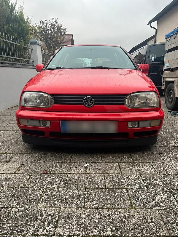 Rot Gebraucht 1997 VW Golf III Family Kleinwagen | 4.000 € - Bild 1/4