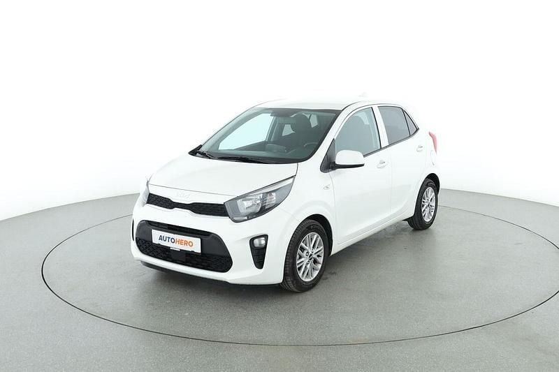 Weiß Gebraucht 2021 Kia Picanto DREAM-TEAM Edition Kleinwagen | 13.170 € (Fairer Preis) - Bild 1/3