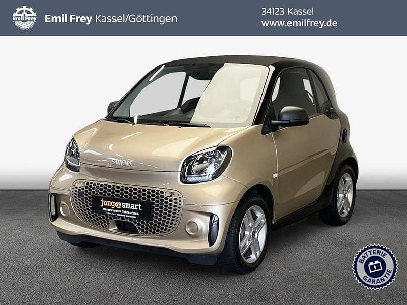 Goldbeigemetallic/tridion sch Gebraucht 2021 Smart ForTwo Electric Drive Coupé | 10.633 € (Fairer Preis) - Bild 1/4
