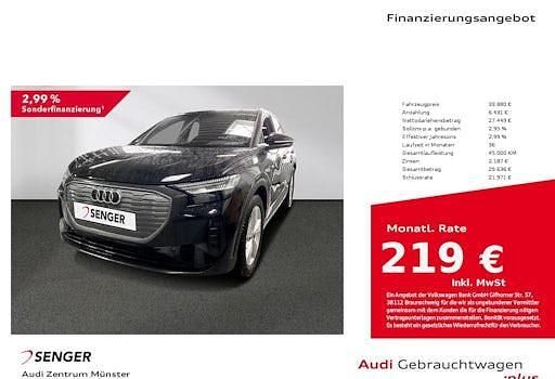 Gebraucht Audi Q4 e-tron Ambiente 150 kW (204 PS) 2023 Mythosschwarz metallic SUV