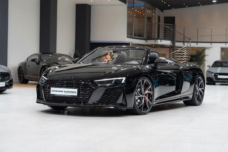 Schwarz Gebraucht 2021 Audi R8 Spyder Sport Cabrio | 112.980 € (Fairer Preis) - Bild 1/4