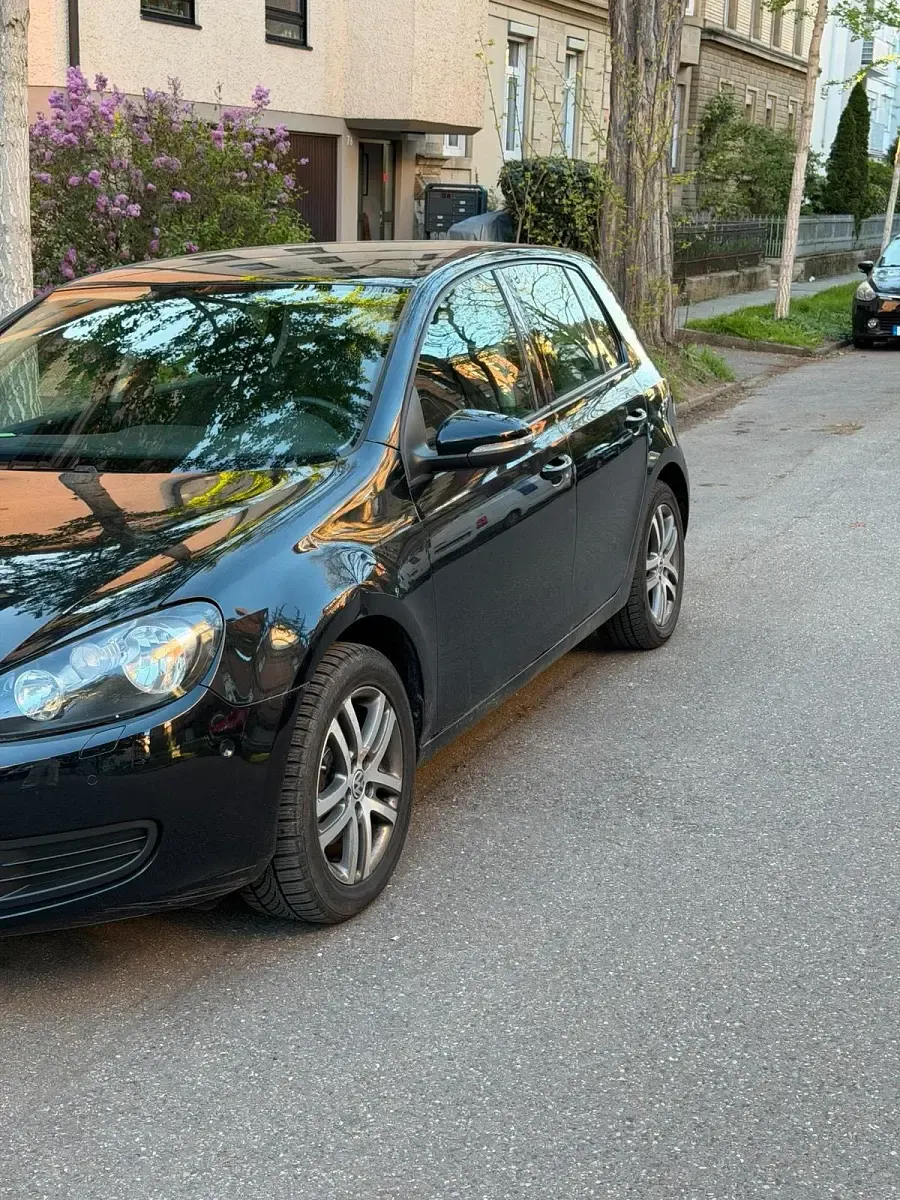 Gebraucht VW Golf VI 122 PS (89 kW) 2009 Schwarz Kleinwagen