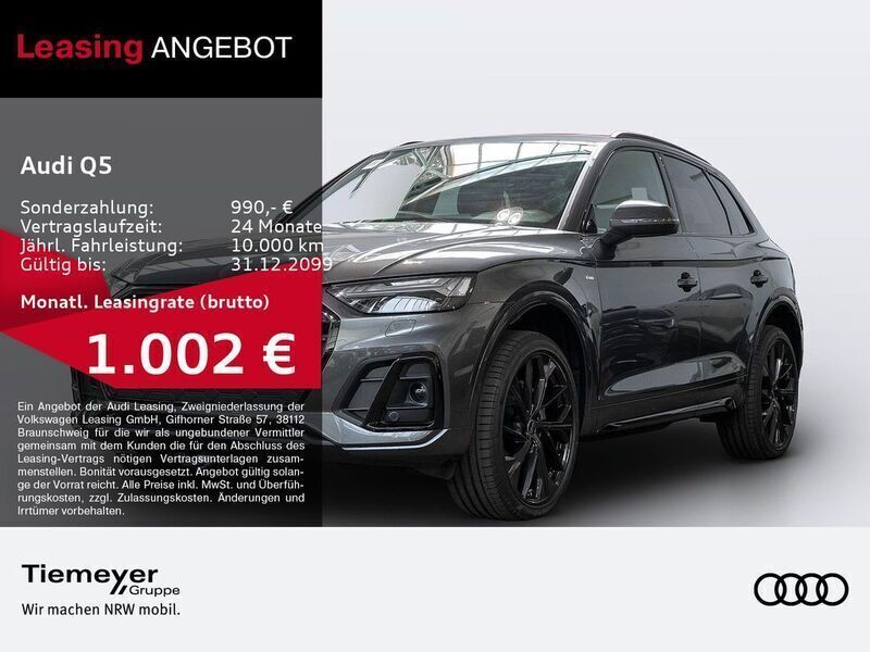 Grün Neu 2024 Audi Q5 S-Line SUV | 63.360 € - Bild 1/4