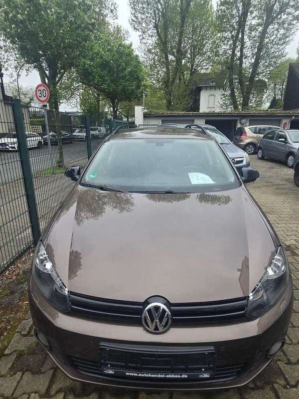 Toffeebraun metallic Gebraucht 2013 VW Golf VII Match Kombi | 3.700 € (Superpreis) - Bild 1/4