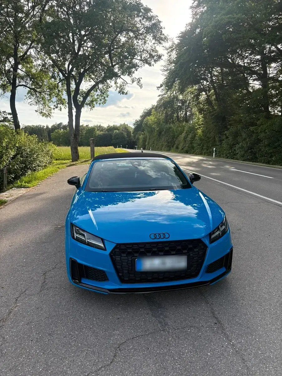 Gebraucht Audi TT Roadster S-Line 197 PS (144 kW) 2019 Blau Cabrio