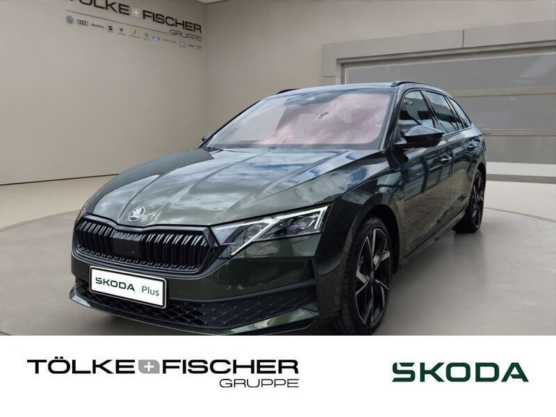 Grün Gebraucht 2025 Skoda Octavia SportLine Kombi | 39.730 € (Etwas zu teuer) - Bild 1/4