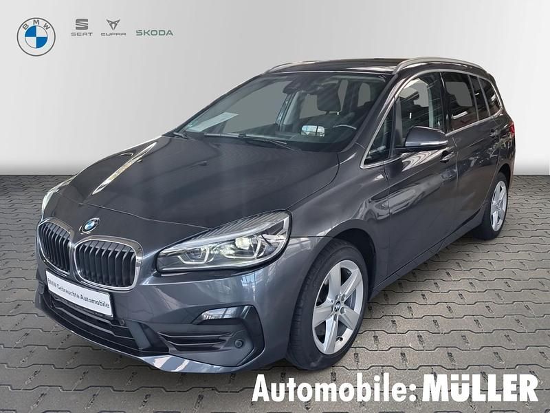 Grau Gebraucht 2020 BMW 220 Gran Tourer Advantage Van / Kleinbus | 24.690 € (Etwas zu teuer) - Bild 1/4