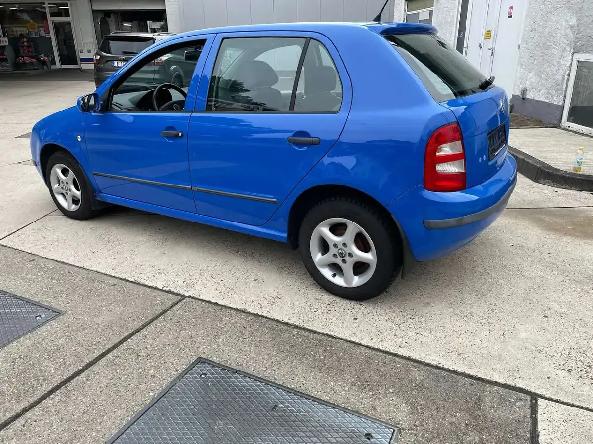 Gebraucht Skoda Fabia 75 PS (55 kW) 2005 Blau Limousine