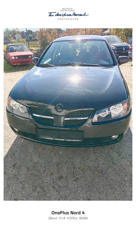 Schwarz Gebraucht 2005 Nissan Almera Kleinwagen | 1.200 € (Fairer Preis) - Bild 1/4