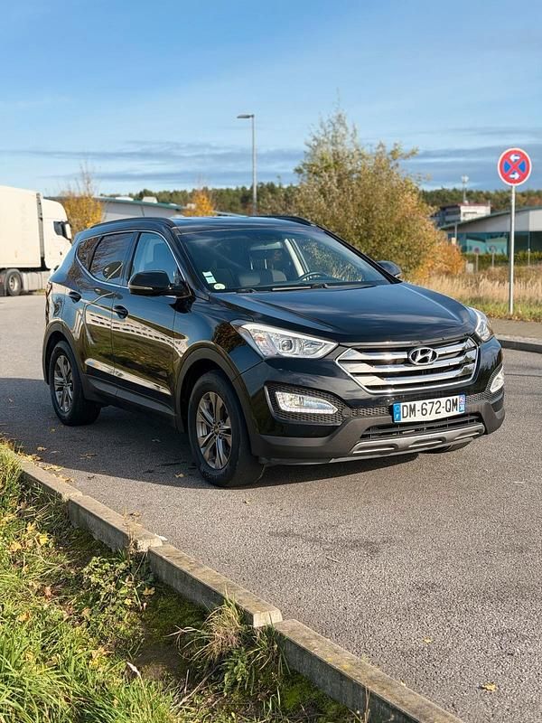 Schwarz Gebraucht 2014 Hyundai Santa Fe SUV | 7.249 € (Etwas zu teuer) - Bild 1/4