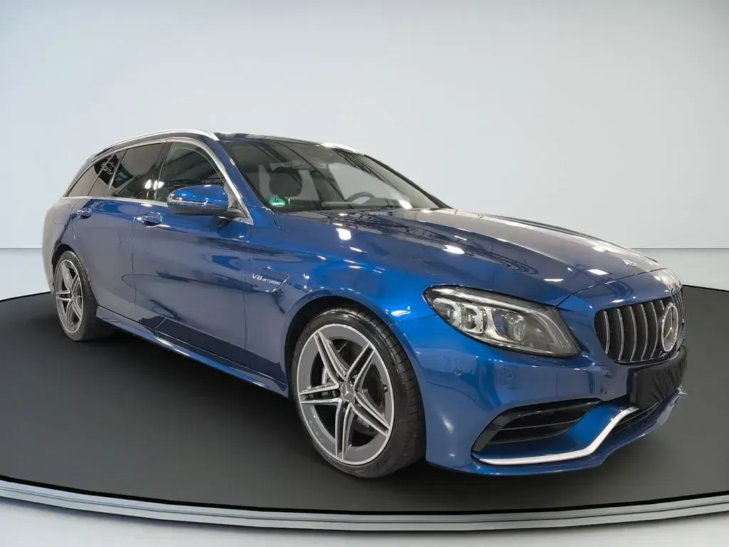 Gebraucht Mercedes C63 AMG AMG 476 PS (350 kW) 2019 Blau Limousine
