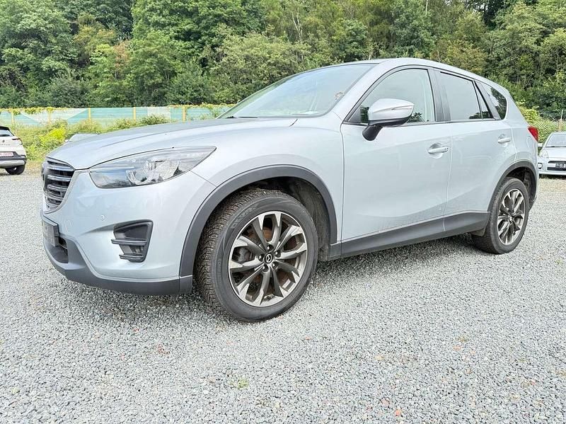 Diamantsilber metallic Gebraucht 2016 Mazda CX-5 Sports-Line SUV | 9.500 € (Superpreis) - Bild 1/4