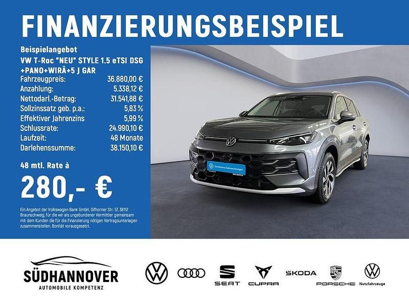 Gebraucht VW T-Roc Style 116 PS (85 kW) 2026 Grau SUV