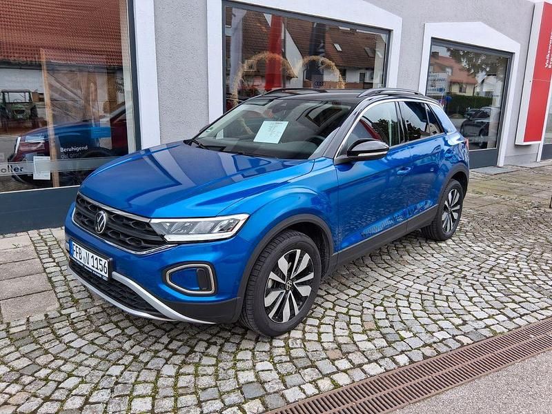 Ravennablau metallic Gebraucht 2025 VW T-Roc Goal SUV | 29.900 € (Guter Preis) - Bild 1/4