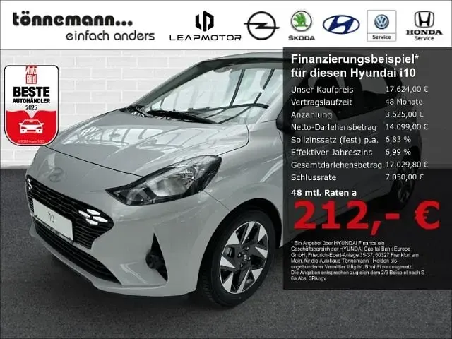 Gebraucht Hyundai i10 Trend 83 PS (61 kW) 2025 Kleinwagen