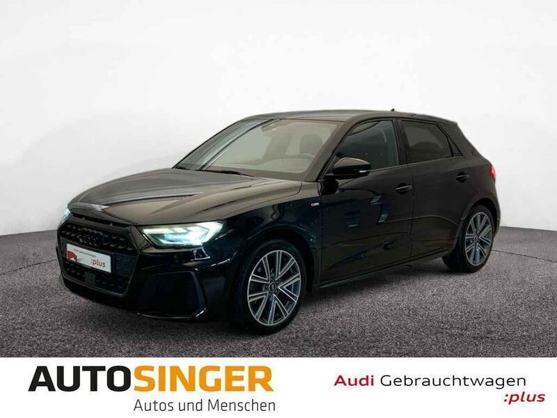 Schwarz Gebraucht 2021 Audi A1 Sportback S-Line Kleinwagen | 24.940 € (Fairer Preis) - Bild 1/4