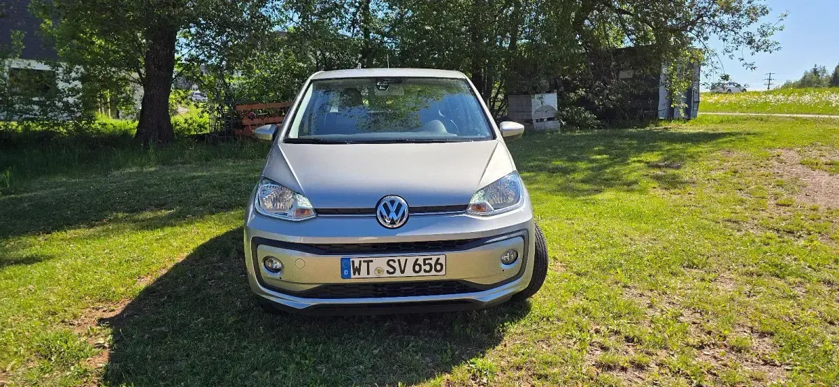 Gebraucht VW up! move up! 60 PS (44 kW) 2019 Silber Kleinwagen