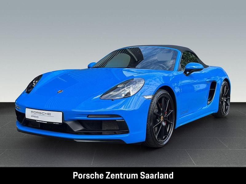 Sharkblue (blau) Gebraucht 2024 Porsche Boxster Cabrio | 89.850 € (Superpreis) - Bild 1/4