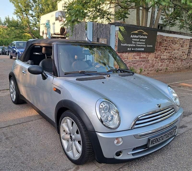 Silber Gebraucht 2005 Mini One Cabriolet Cabrio | 3.999 € (Guter Preis) - Bild 1/4