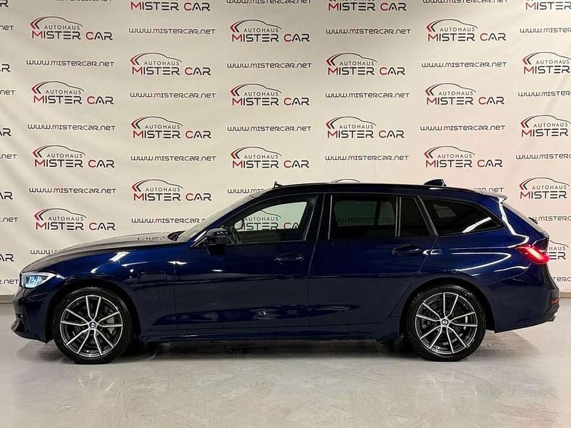 Gebraucht BMW 330e Sport Line 252 PS (185 kW) 2020 Tansanitblau Kombi