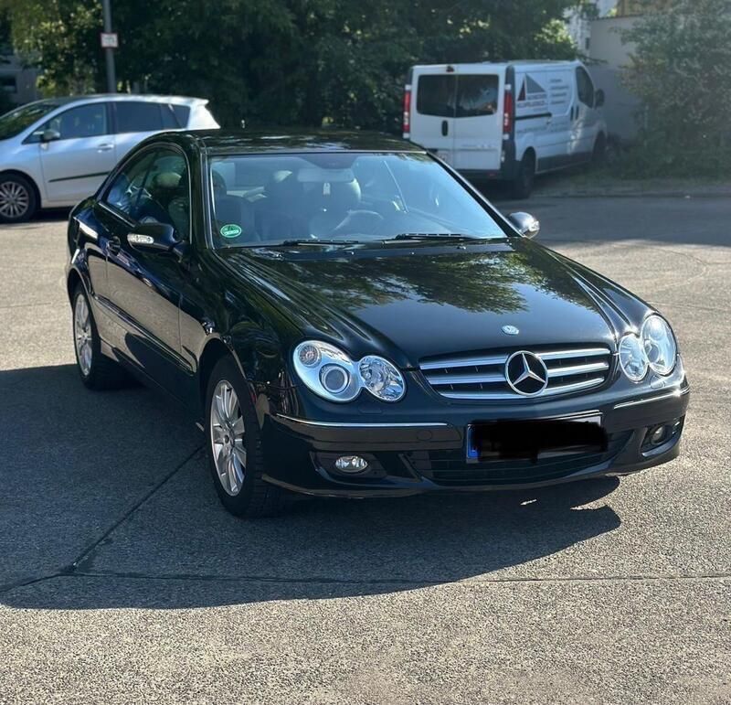 Schwarz Gebraucht 2008 Mercedes CLK280 Coupé | 8.500 € (Fairer Preis) - Bild 1/4
