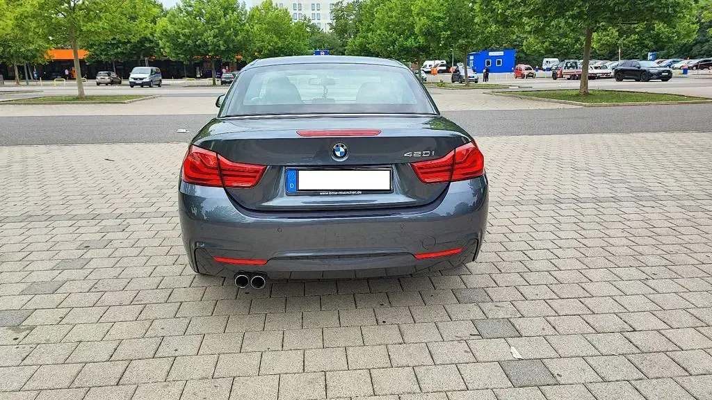 Gebraucht BMW 420 M Sport 184 PS (135 kW) 2018 Grau Cabrio