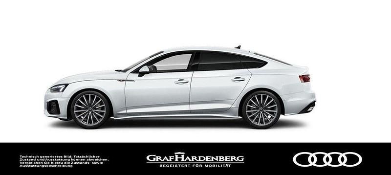 Gebraucht Audi A5 Sportback Business 163 PS (119 kW) 2023 Gletscherweiß metallic Kleinwagen