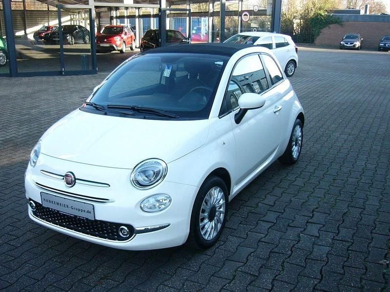 Weiß Gebraucht 2024 Fiat 500C Cabrio | 14.990 € (Fairer Preis) - Bild 1/4
