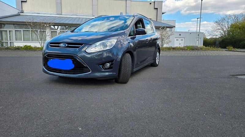 Gebraucht Ford Grand C-Max Titanium 125 PS (91 kW) 2014 Grau Van / Kleinbus