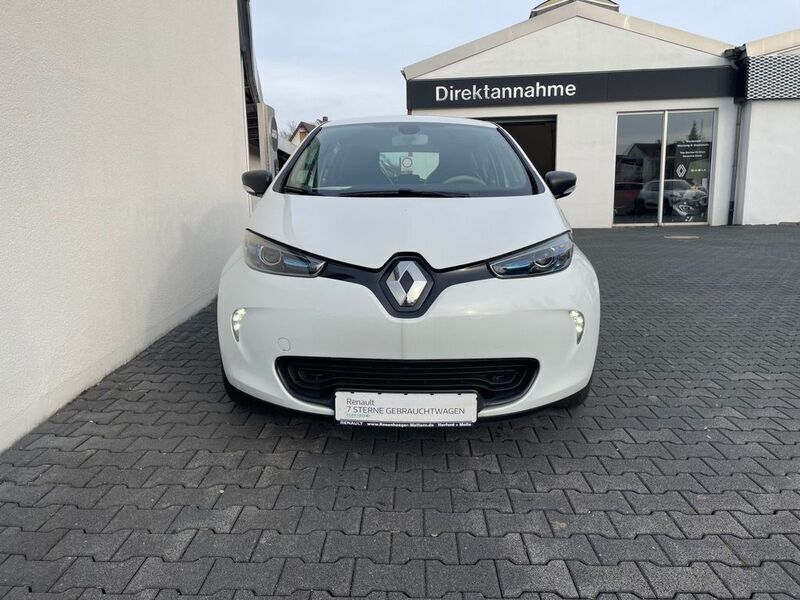 Gebraucht Renault Zoe Life 42 kW (58 PS) 2019 Weiß gletscherweiss Kleinwagen