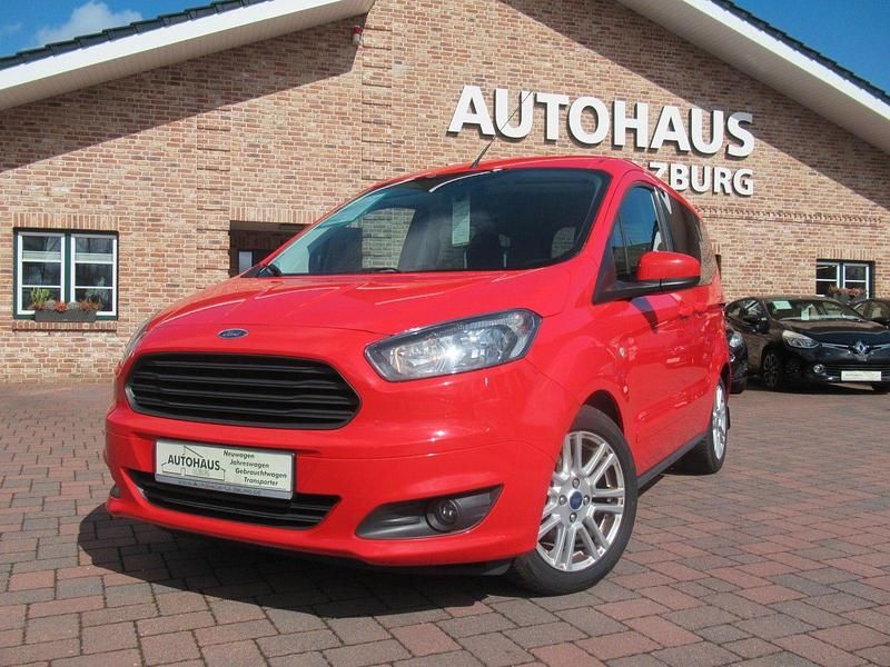 Gebraucht Ford Tourneo Trend 101 PS (74 kW) 2017 Rot Kombi