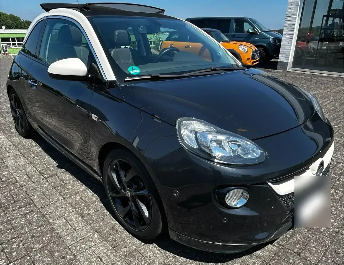 Gebraucht Opel Adam Open Air 116 PS (85 kW) 2016 Schwarz Kleinwagen