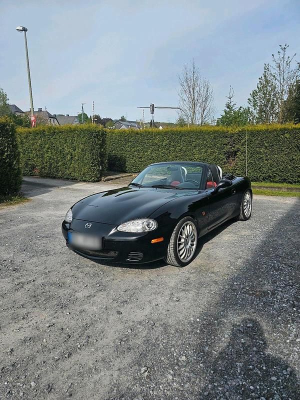 Gebraucht Mazda MX5 110 PS (80 kW) 2004 Schwarz Cabrio