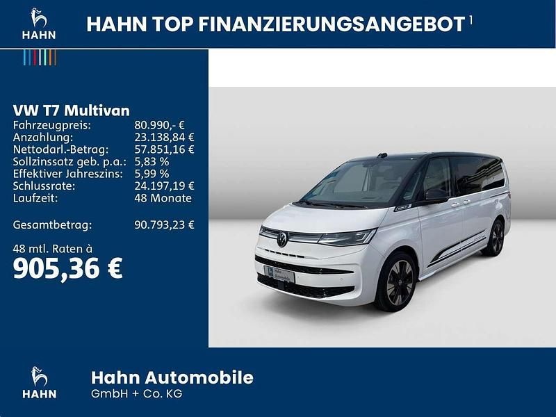 Gebraucht VW Multivan Edition 245 PS (180 kW) 2025 Candyweiß deep black perleffe Van