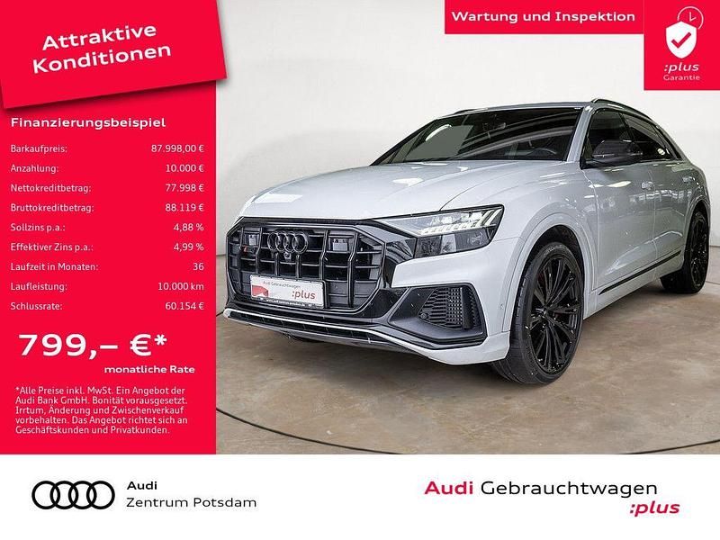 Gebraucht Audi SQ8 Competition 507 PS (372 kW) 2023 Gletscherweiß metallic SUV