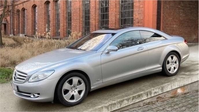 Silber Gebraucht 2009 Mercedes CL500 Coupé | 20.000 € (Superpreis) - Bild 1/4