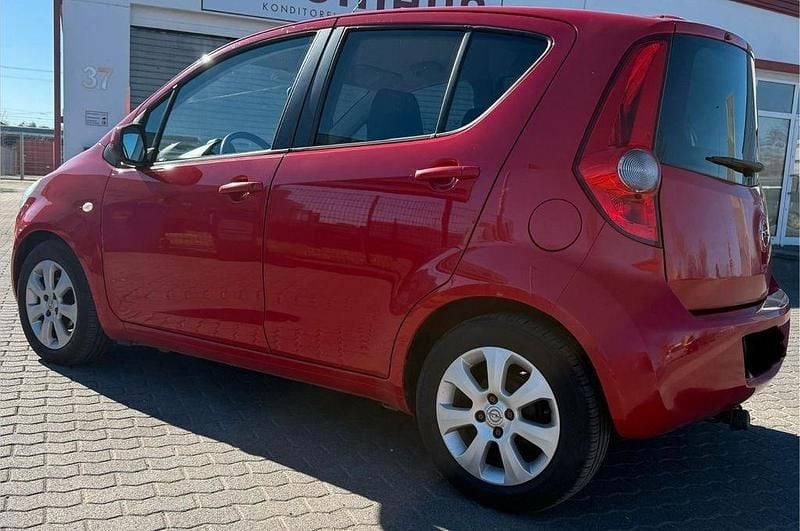 Gebraucht Opel Agila 86 PS (63 kW) 2009 Rot Kleinwagen