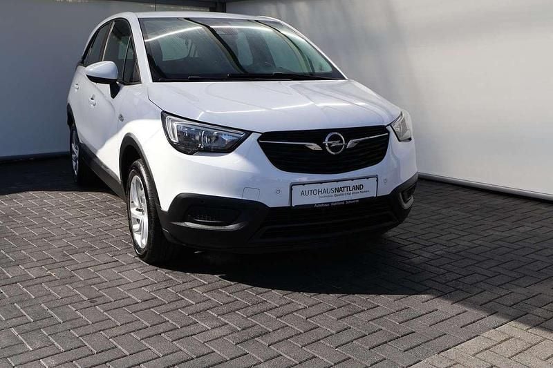 Gebraucht Opel Crossland X Edition 110 PS (80 kW) 2018 Schneweiss SUV