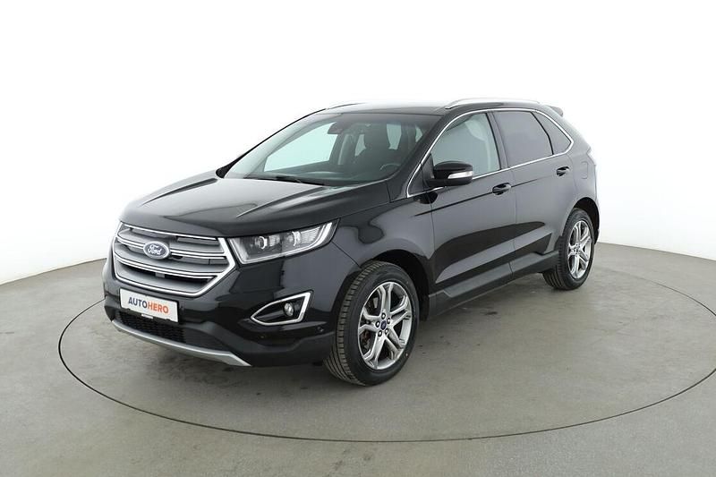 Schwarz Gebraucht 2017 Ford Edge Titanium SUV | 21.300 € (Etwas zu teuer) - Bild 1/3